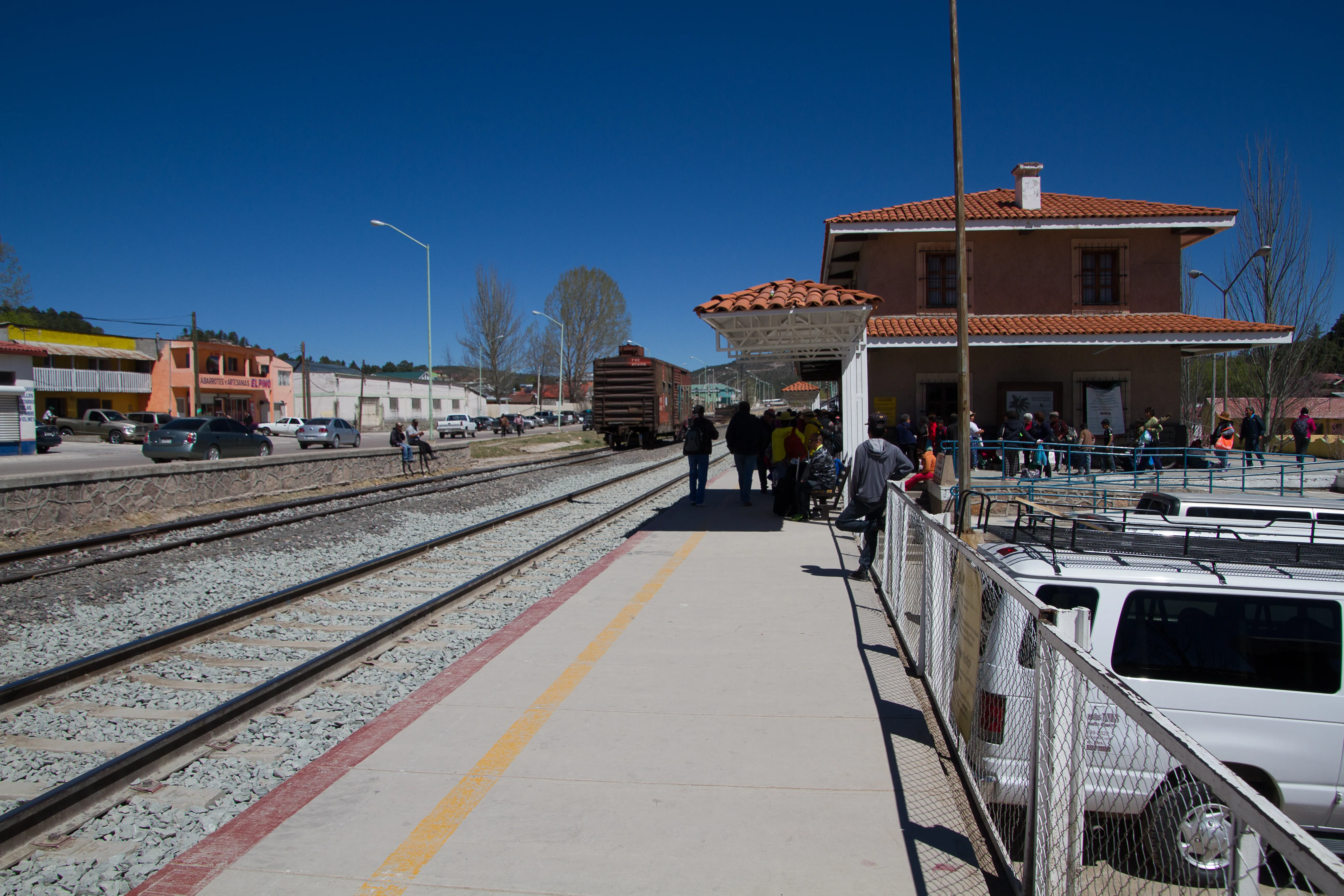 Creel Station - Estación histórica del Tren Chepe en Creel