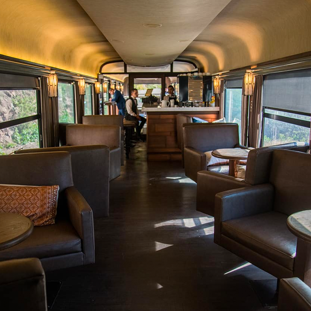 Interior del Chepe Express