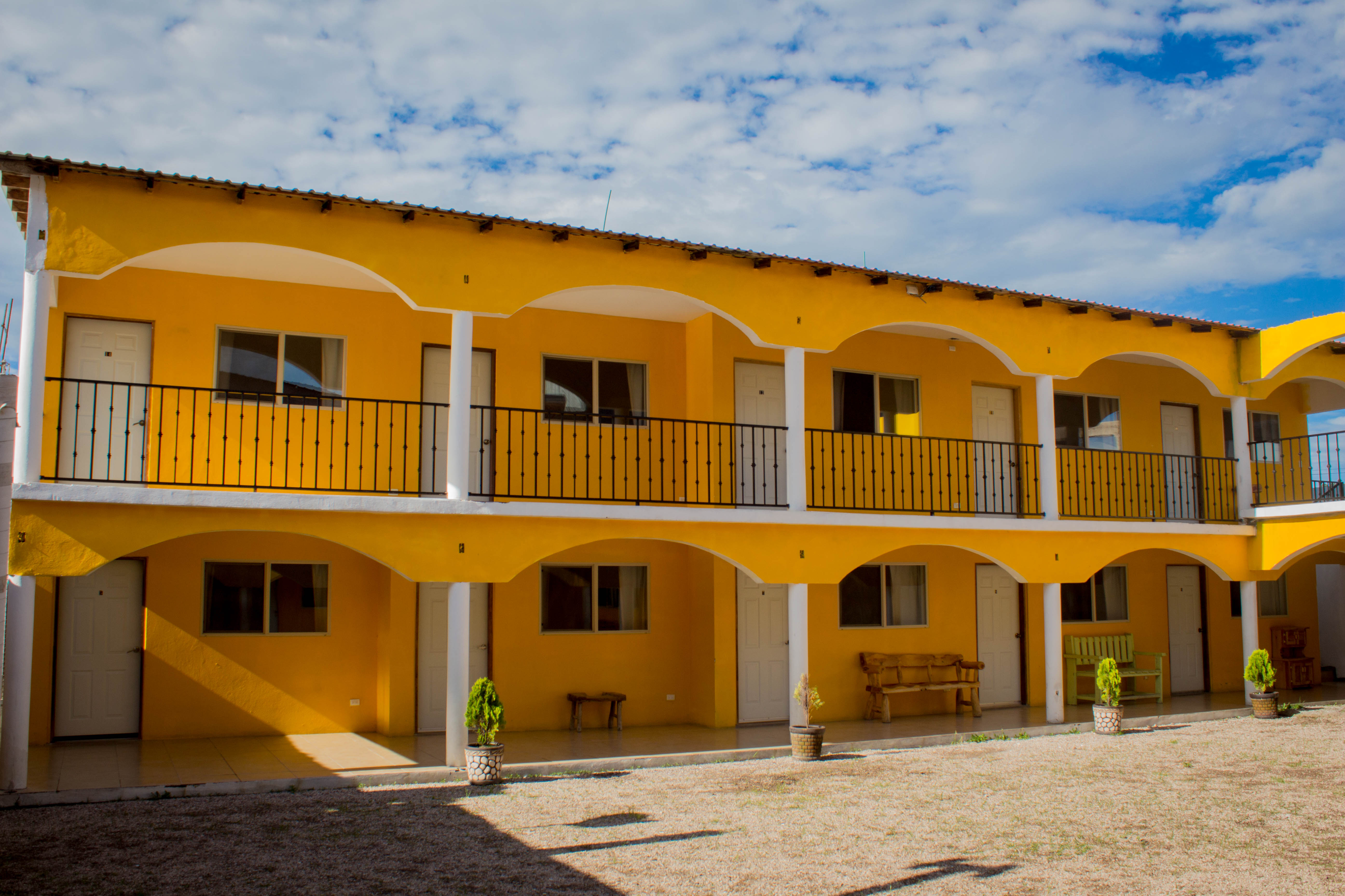 Vista del Hotel Posada del Cobre