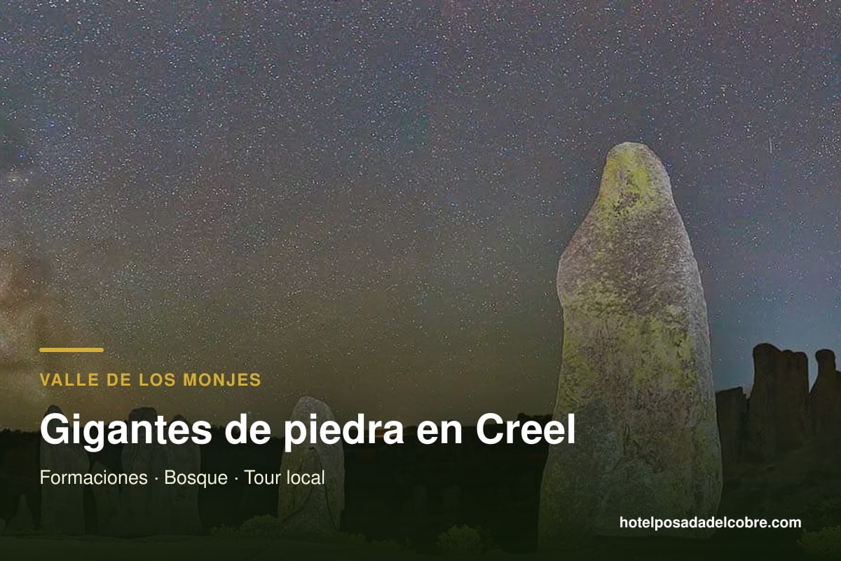 Valle de los Monjes en Creel con formaciones rocosas y bosque
