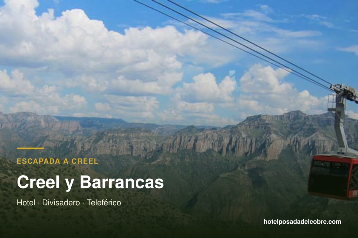 Paquete Escapada a Creel con teleférico y Barrancas del Cobre