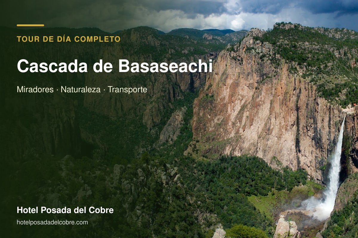 Tour a Cascada de Basaseachi desde Creel con miradores y transporte