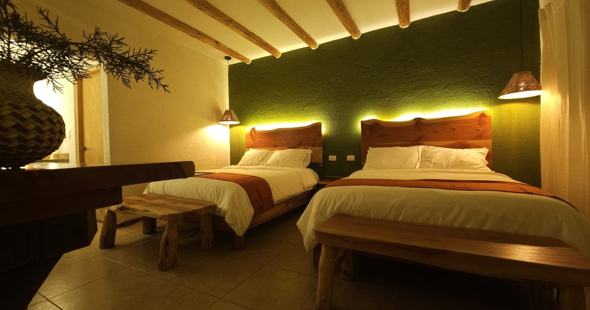 Habitación del Hotel Posada del Cobre